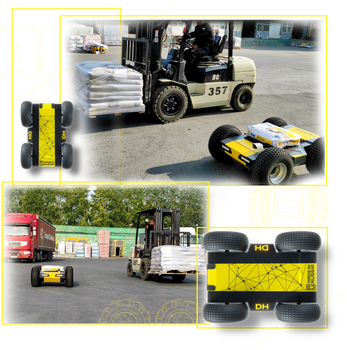 Ровер DH:FRAME 150 в сборе (basic AGV platform + onboard electronics)